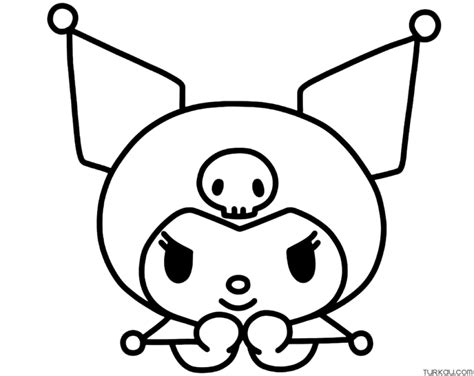 Single Kuromi Coloring Page » Turkau