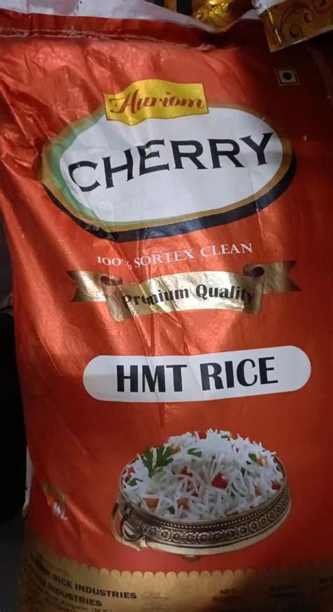 HARIOM Cherry HMT Kolam Rice Packaging Type PP Bag Packaging Size