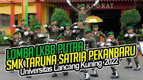 Lkbb Putra Smk Taruna Satria Pekanbaru Youtube