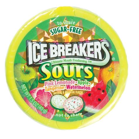 Icebreaker Original Sours Sugar Free Mints 15 Oz