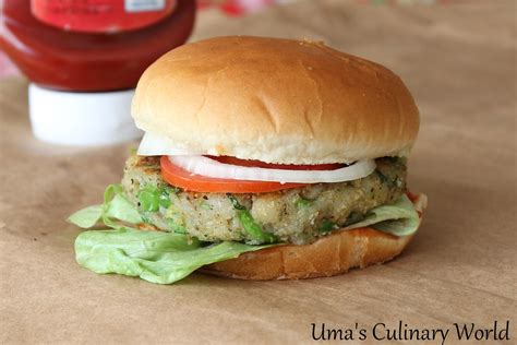 Vegan Aloo Tikki Burger