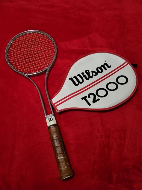 Wilson T2000 Tennis Racquet Jimmy Connors Billy Jean King Vintage Rene Lacoste Ebay