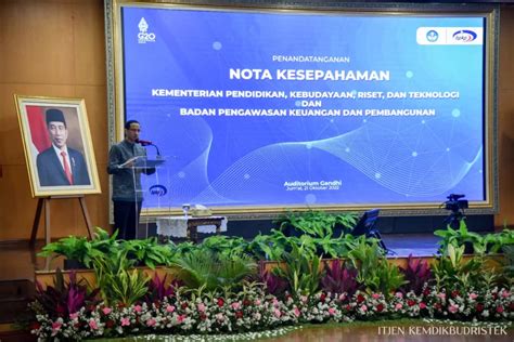 Kemendikbudristek Dengan Bpkp Tandatangani Nota Kesepahaman Penguatan