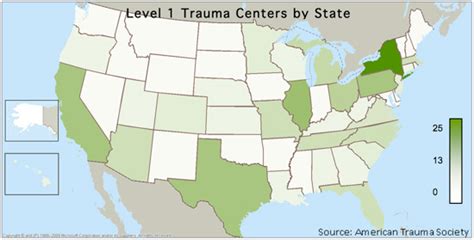 Hospital trauma center levels - noredlock