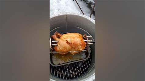 Гриль с самодельным вертелом/ Riga-8. - YouTube