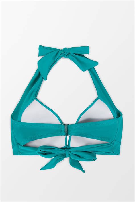 Haut De Bikini Grande Taille Avec N Uds Au Dos Et Dos Nu Cupshe France