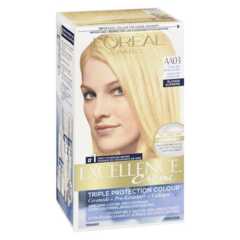 L Oreal Excellence Creme AA03 Extra Light Natural Blonde