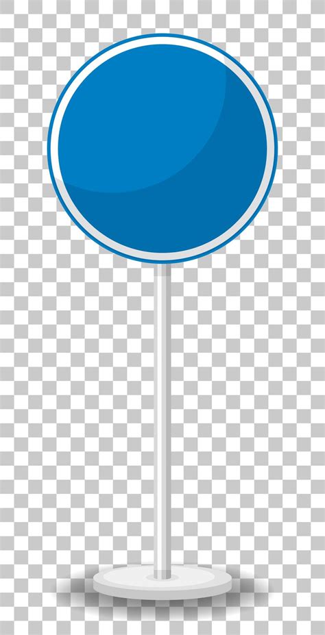 Blue Traffic Sign On Transparent Background Vector Art At Vecteezy