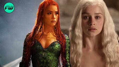 Amber Heard To Be Replaced By Emilia Clarke In Aquaman 2 Rumors Trending