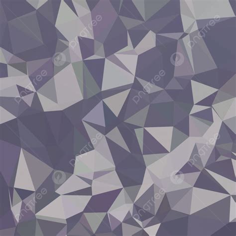 Low Polygon Style Illustration Of A Lavender Purple Abstract Geometric