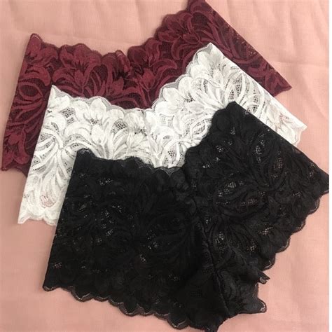 Shortinho Boxer Calcinha Caleçon Renda Cores Verão Confortável Lingerie Atacado Revenda Shopee