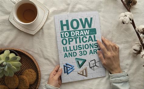 How To Draw Optical Illusions And 3d Art A Step By Step Guide For