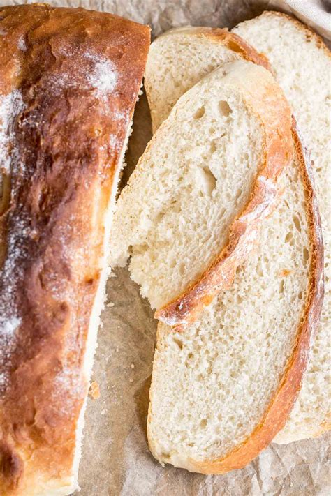 Crispy Italian Bread Recipe - Valentina's Corner