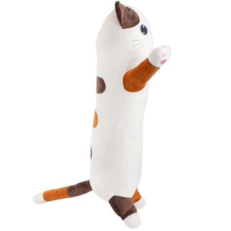 Мягкая игрушка Кот Батон лежебока 70 см, подушка-обнимашка купить в ...