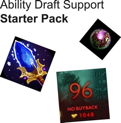 Ability Draft Support Starter Pack Gag