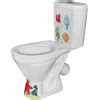 Унитаз-компакт детский с косым выпуском с рисунком (580х300х670(340 ...