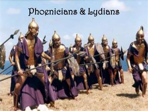 Ppt Phoenicians And Lydians Powerpoint Presentation Free Download Id