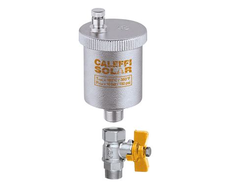 Воздухоотводный клапан для гелиосистем Caleffi Solar