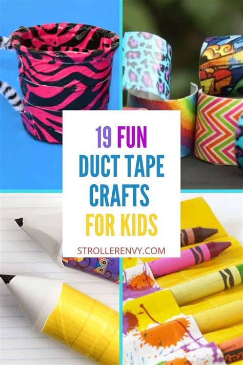 Pick Up A Few Rolls Of Duct Tape In Fun Colors And Designs To Make