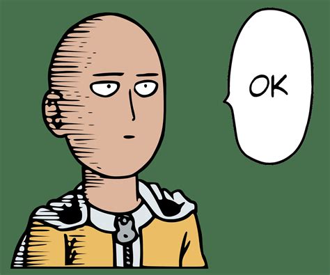 One Punch Man Color Vinyl Decal Sticker Etsy