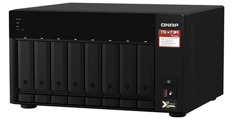QNAP Diskless 8 Bay High-Performance NAS Server, AMD Ryzen Embedded ...
