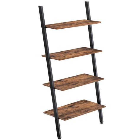 Vasagle Alinru Ladder Shelf Tier Bookshelf Storage Rack Shelves