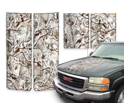 Gmc Yukon Racing Stripes Buck Skulls Snow Green Pinstripe 2000 2006