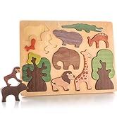 Amazon Promise Babe 積み木 木製 立体ブロック 個 カラフル 木のおもちゃ つみき 知育玩具 赤ちゃん 早期開発 指先訓練 誕生日プレゼント ギフト 出産祝い