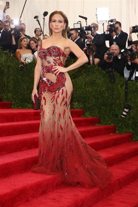 Jennifer Lopez In Atelier Versace At The Met Gala Fashionsizzle