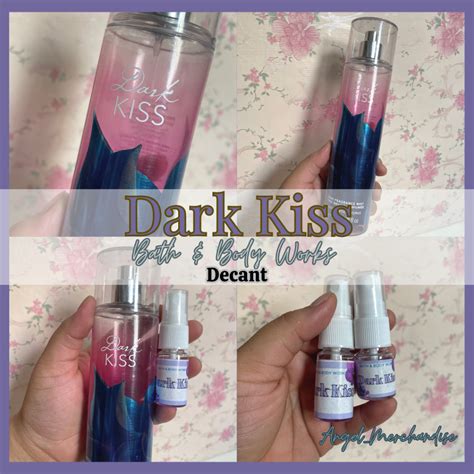 Bbw Dark Kiss Original Bbw Mist Decant Only Shopee Philippines