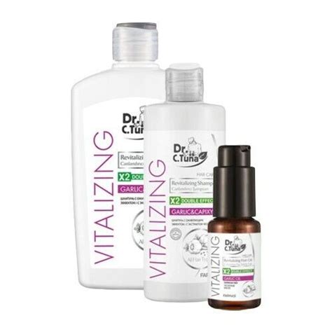 Farmasi Dr C Tuna Vitalizing Garlic Capixyl Hair Care Set For Ct