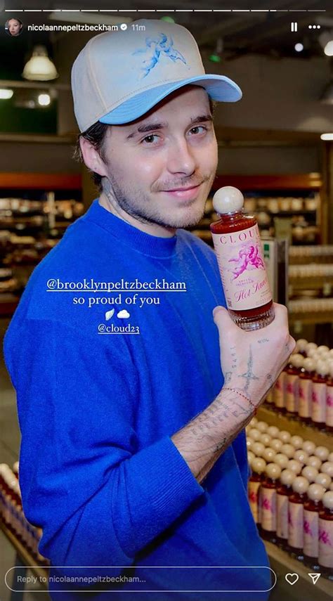 David And Victoria Beckham Celebrate Son Brooklyn S New Hot Sauce Line In The U K