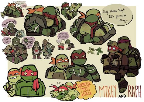 Tmnt Mikey And Raph