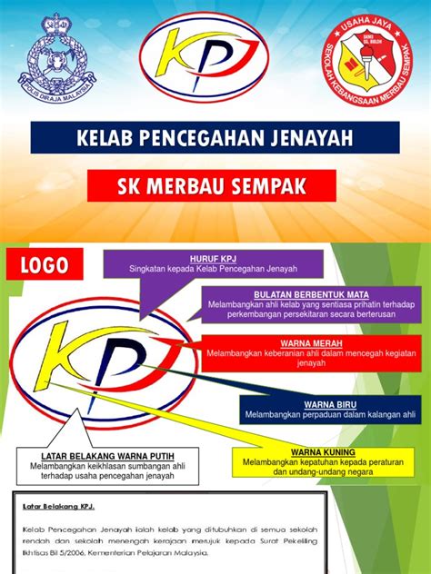 Logo Kelab Pencegahan Jenayah Sekolah Rendah Anthony Randall
