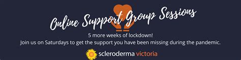 Online Support Group Sessions – Scleroderma Victoria