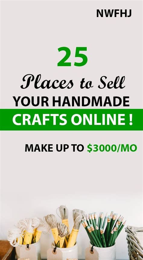 Places To Sell Handmade Crafts From Home In Things To Sell