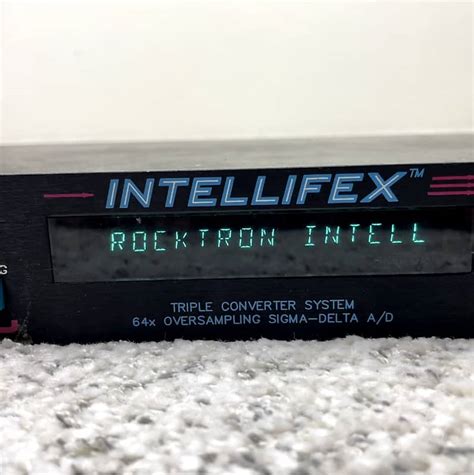 Rocktron Intellifex Blackface Rackmount Multi Effects Works Reverb