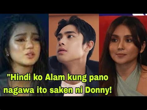 Belle Mariano NAGSALITA NA Tungkol Sa PANLILIGAW Ni Donny Pangilinan