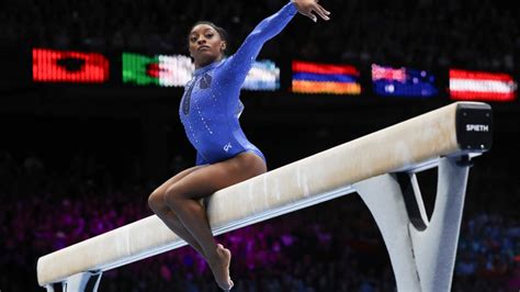 La Ginnasta Statunitense Da Record Simone Biles Conquista Il Esimo