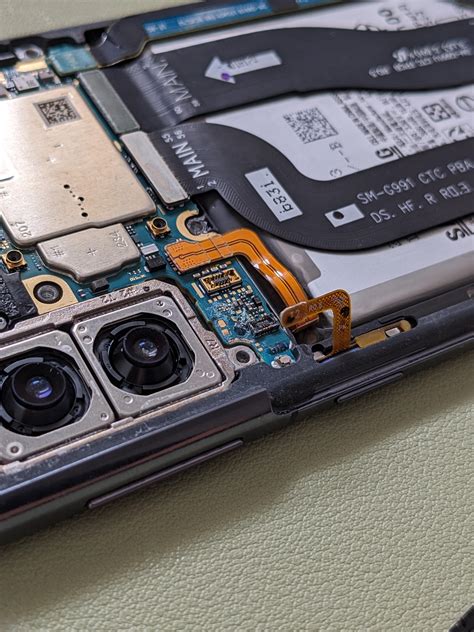 (not Professional) Samsung S21 G991B water damage (salt water, 20 mins