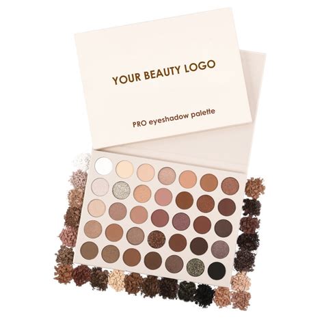 Private Label Cosmetic Nude Pro Eyeshadow Palette