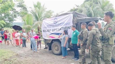 Mga Residenteng Naapektuhan Ng Pagbaha Sa Surigao Del Sur Binigyan Ng