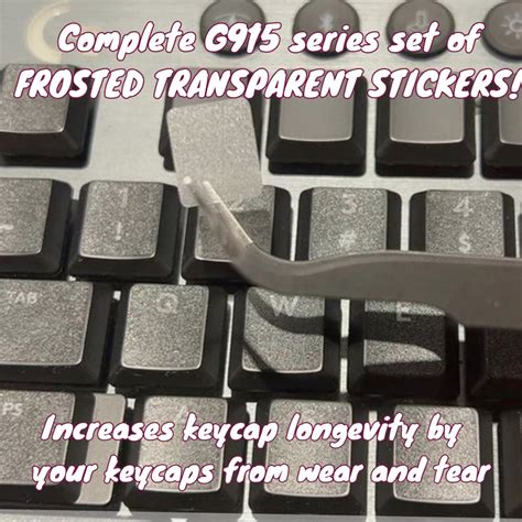 G915 Keycaps Individual G 915 G 915 Keyboard Caps Tkl Logitech G913
