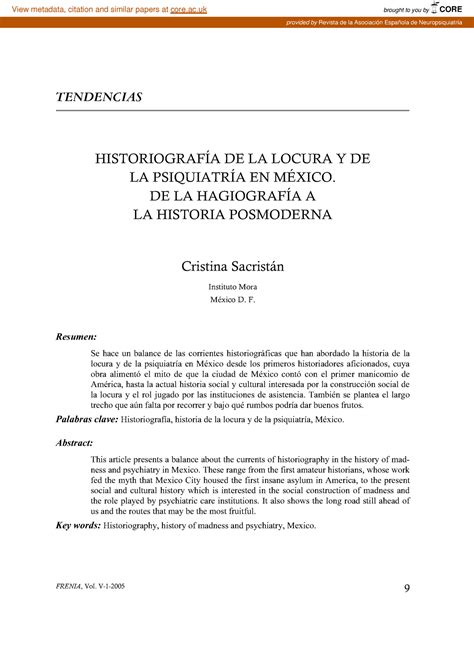 De Psiquiatria General Spanish Edition 9