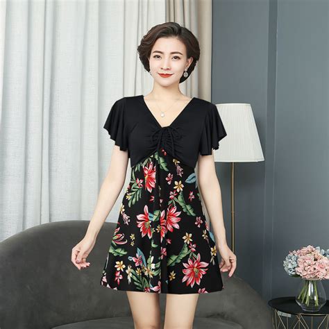 Swimsuit Women S Middle Aged Elderly Mother Split Conservative Covering Belly Thin Plus Size Hot