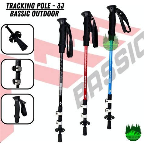 Jual Trekking Pole Tongkat Pendaki Tracking Pole Alpenstock Panjang