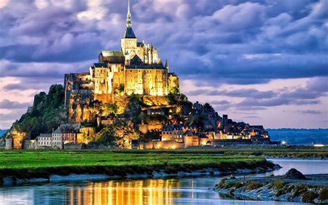 Mont-Saint-Michel in France Historical landmarks, Travel around the ...