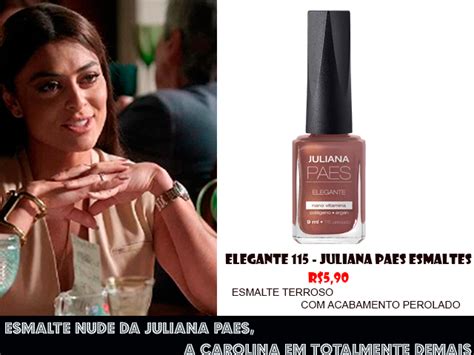 Lulu On The Sky Descubra O Esmalte Nude De Juliana Paes A Carolina Em Totalmente Demais