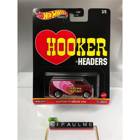 天天免運 HOT WHEELS 風火輪 DODGE VAN HOOKER HEADERS TRUCK 道奇 貨卡 POP 蝦皮購物