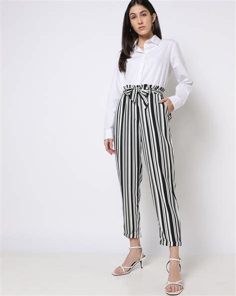 Discover More Than 83 Formal Striped Trousers Womens In Coedo Vn